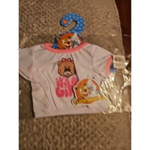 Teddy Mountain It's A Girl!  T Shirt For Stuffed Animal Bear Large